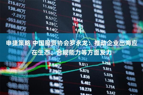 申捷策略 中国服贸协会罗永龙：推动企业出海应在生态、合规能力等方面发力