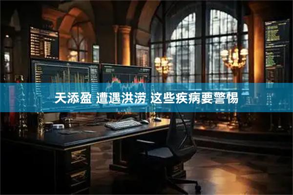 天添盈 遭遇洪涝 这些疾病要警惕